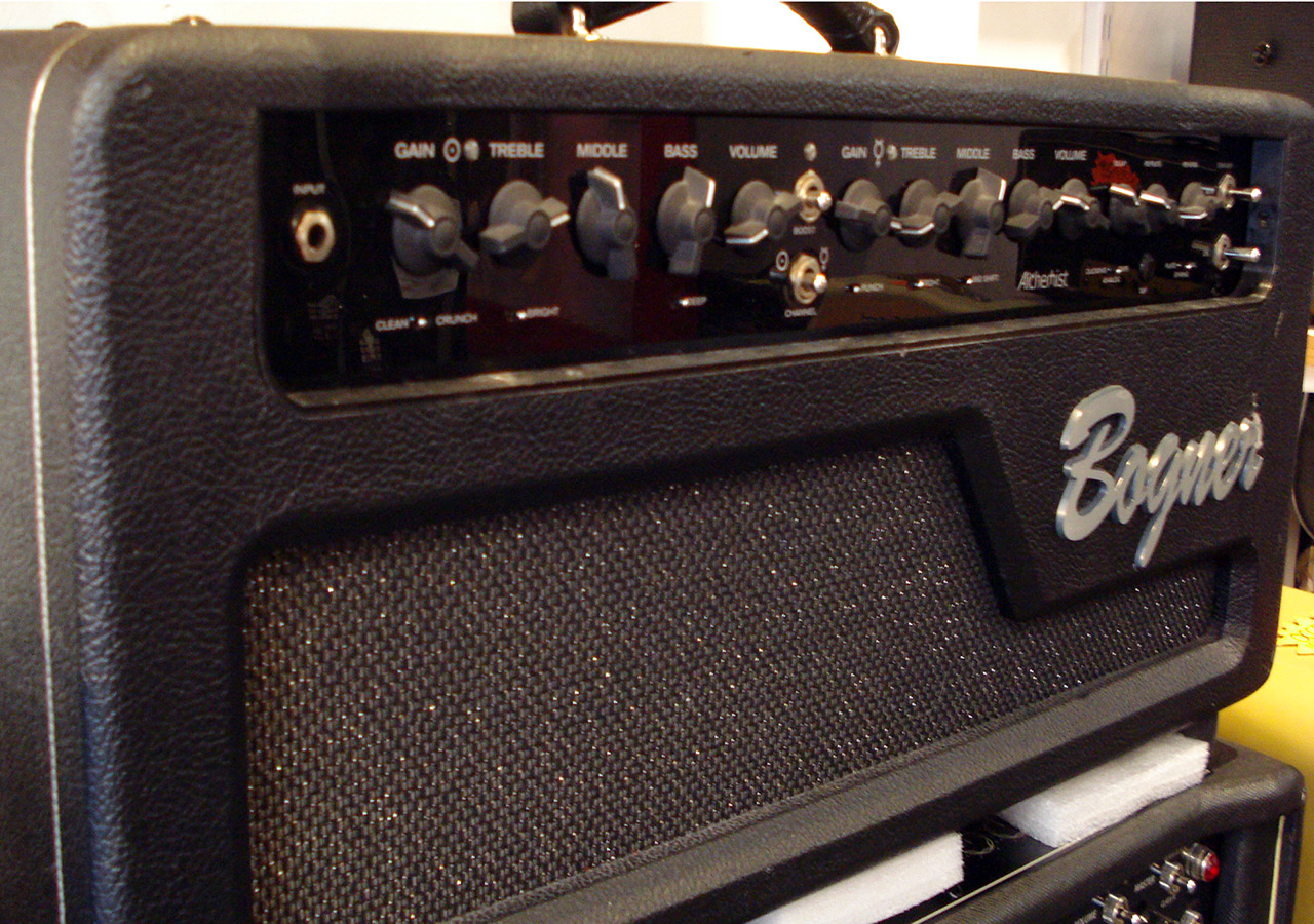 NAMM Studio di registrazione amplificatore chitarra bogner-alchemist